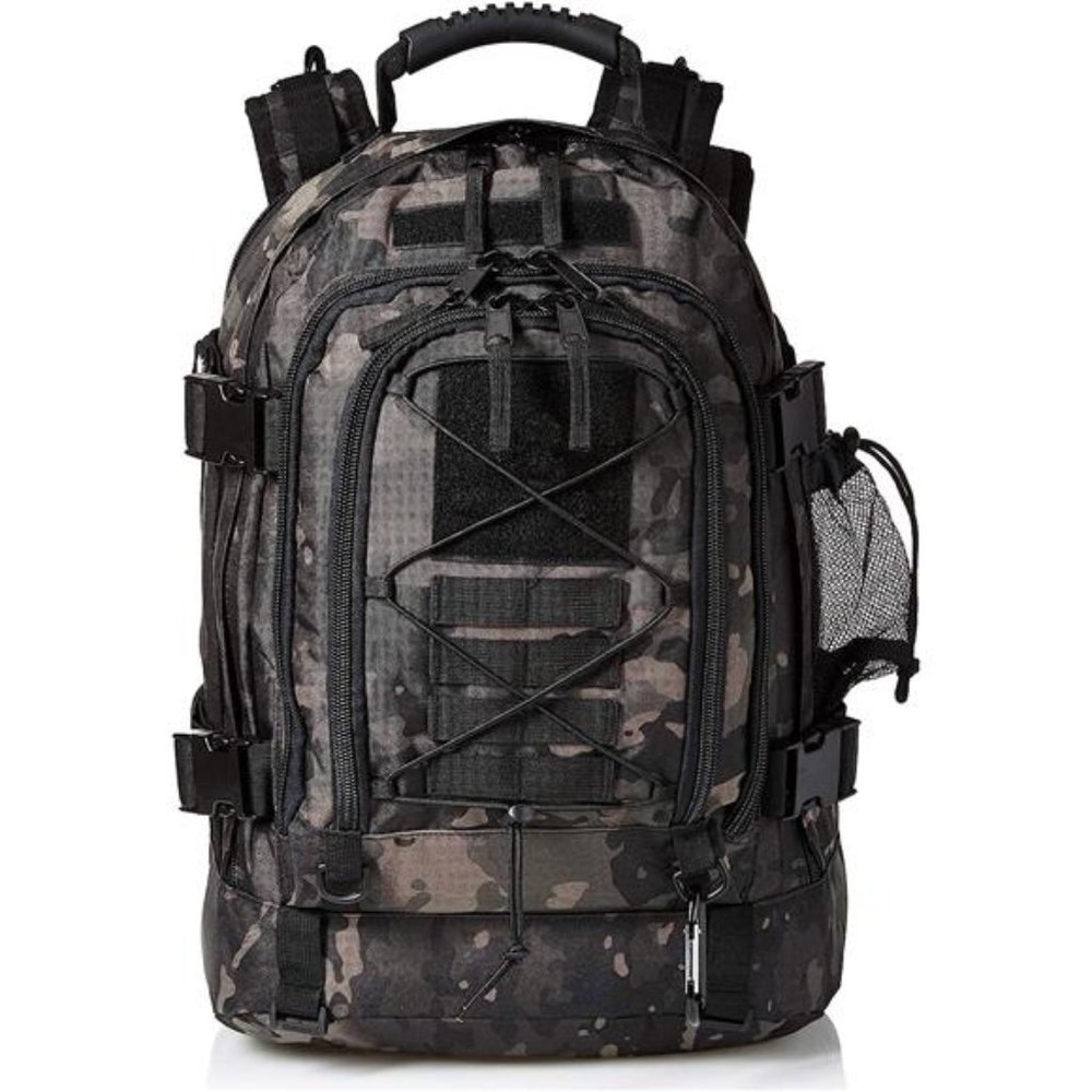 Men Backpack Large Capacity Military Tactical Hiking Expandable 39L-60L Backpack